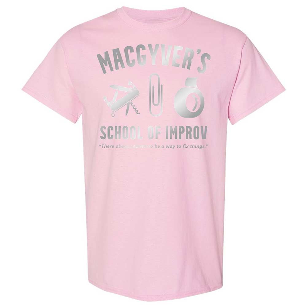 Classic Unisex T-Shirt - Q8HSWB7S - Light Pink - 14