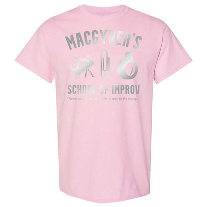 Classic Unisex T-Shirt - Q8HSWB7S - Light Pink - 14