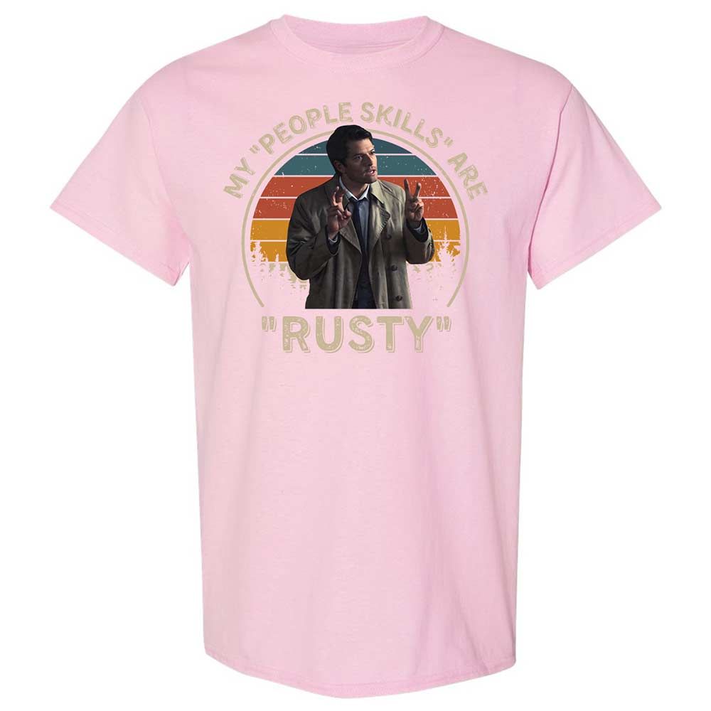 Classic Unisex T-Shirt - KQPHM8YM - Light Pink - 14