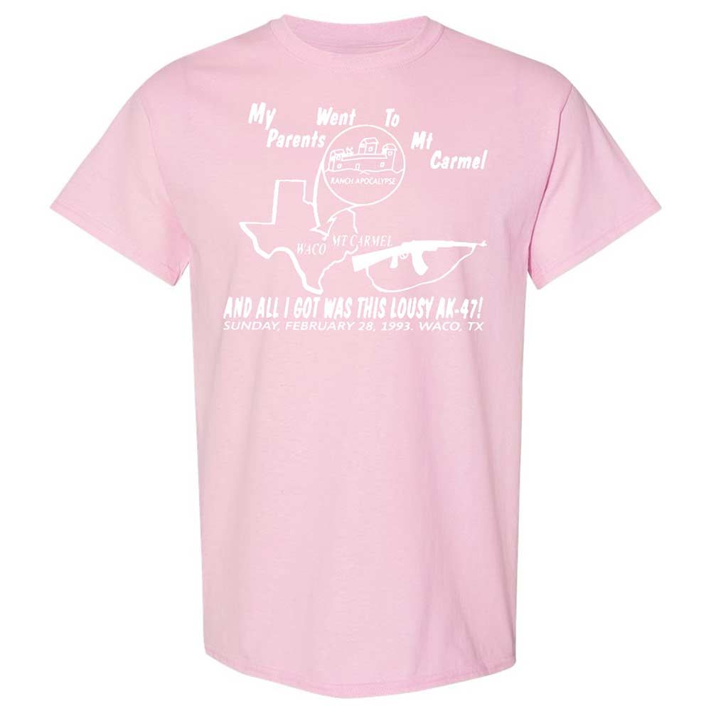 Classic Unisex T-Shirt - 1P2TVSZY - Light Pink - 14