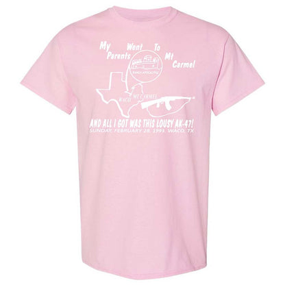 Classic Unisex T-Shirt - 1P2TVSZY - Light Pink - 14