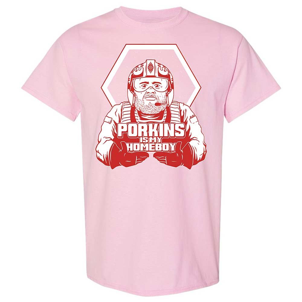 Porkins Is My Homeboy - Light Pink - 14