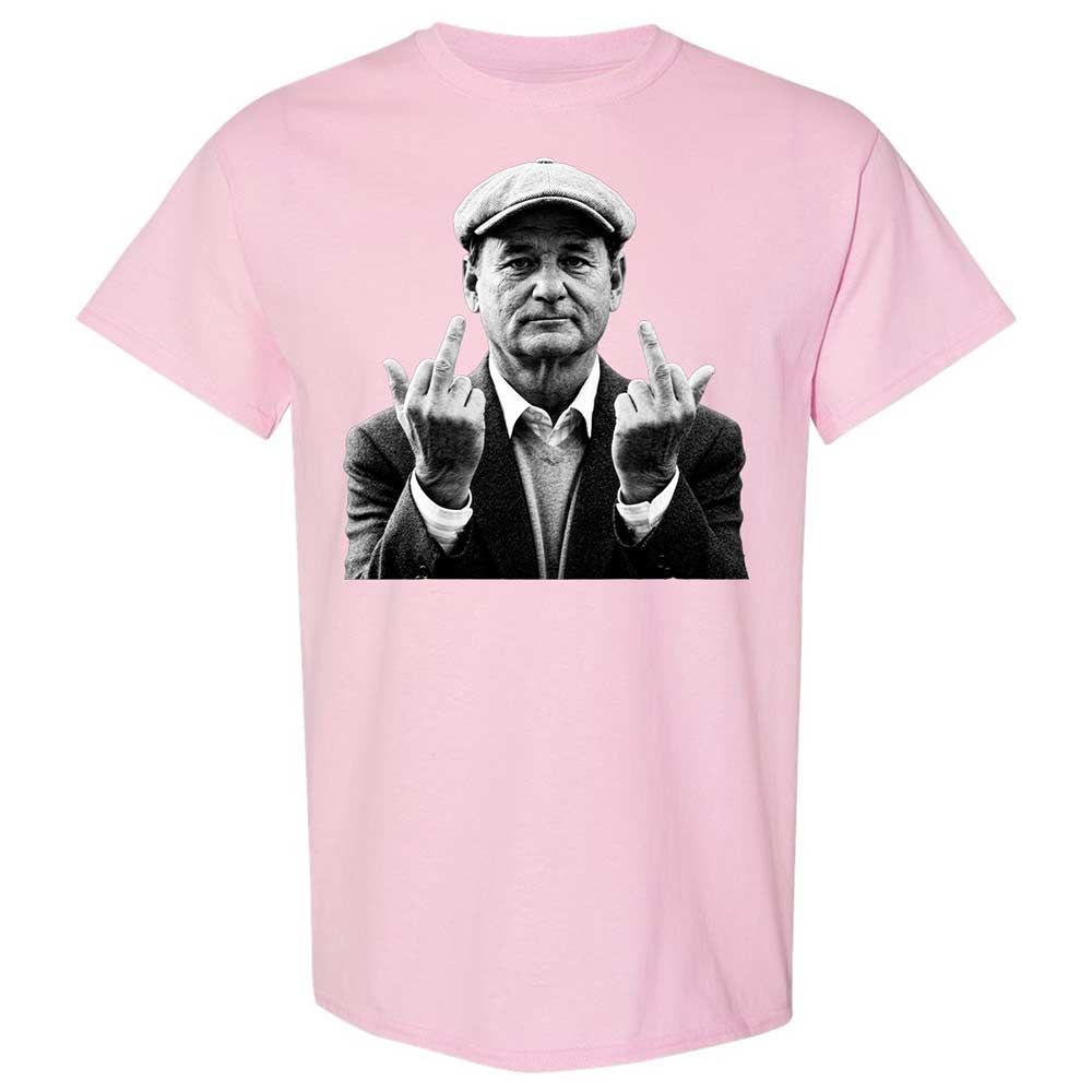 Bill Murray Middle Finger - Light Pink - 14