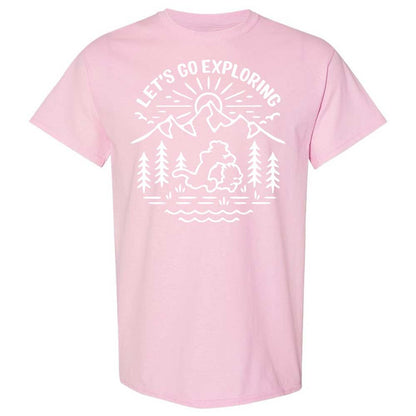 Classic Unisex T-Shirt - 3AAZDJT8 - Light Pink - 14