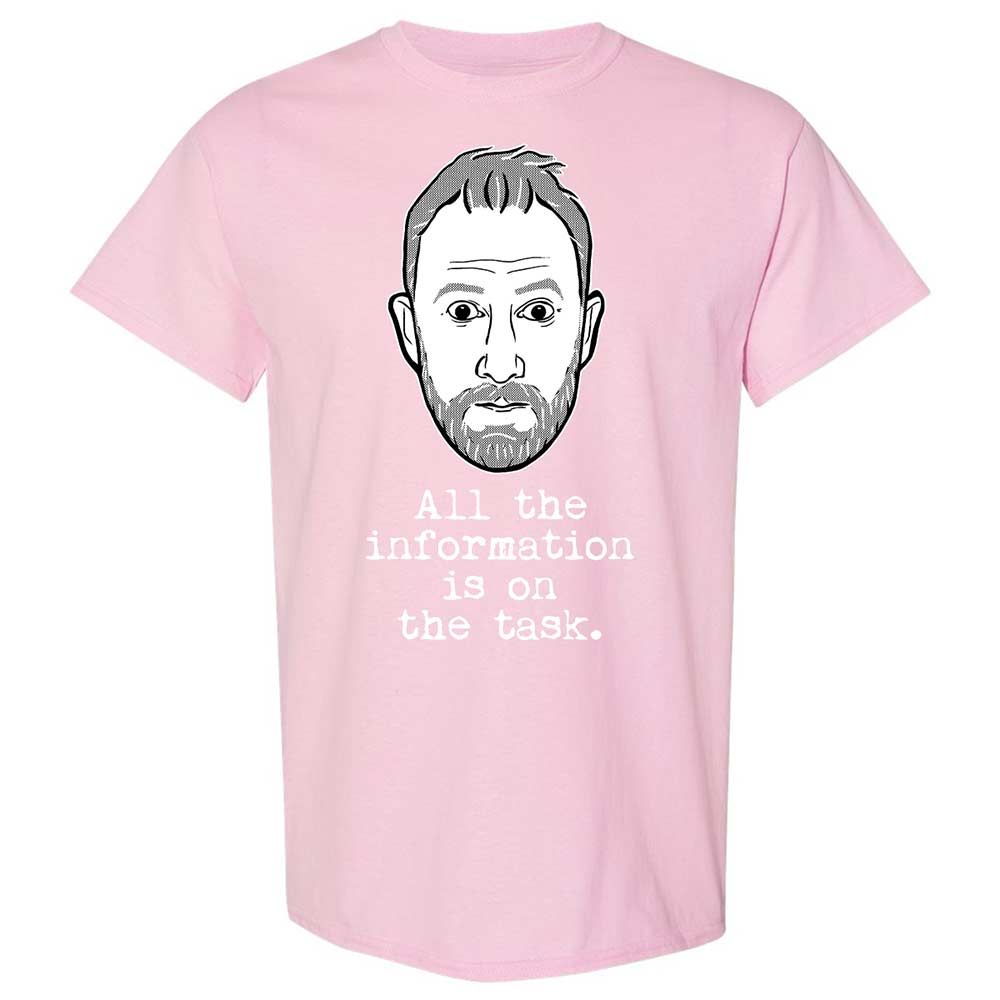 All the information is on the task - Light Pink - 14