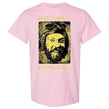 Why don't you knock it off with them negative waves? - Light Pink - 14