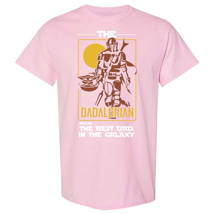 The Dadalorian The Best Dad In The Galaxy - Light Pink - 14
