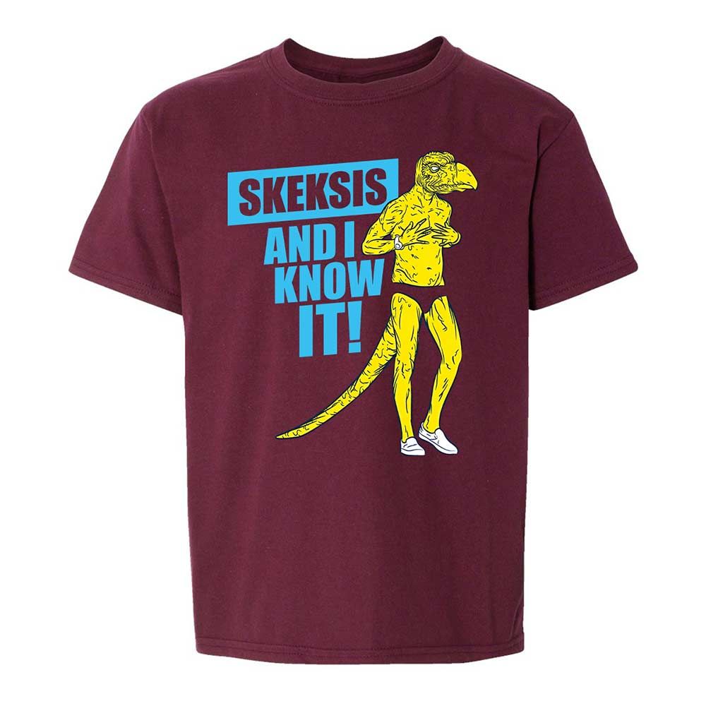 I know It Skeksis - Maroon - 14