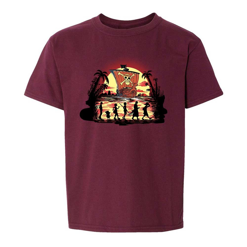 Kids T-Shirt - N8J87LWW - Maroon - 14