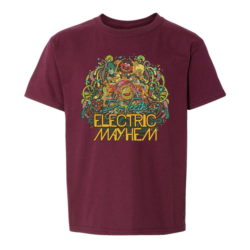 Kids T-Shirt - ZX5KMLCR - Maroon - 14