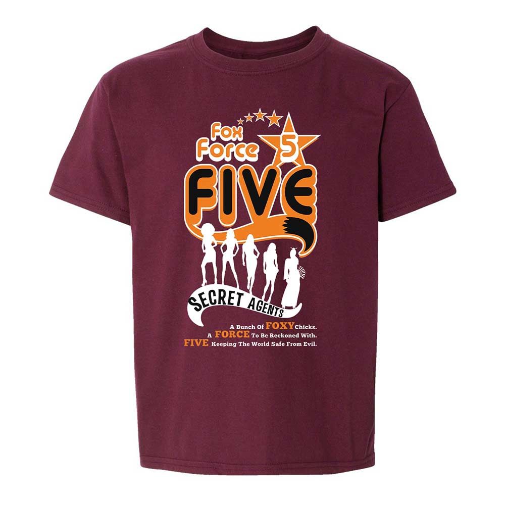 Kids T-Shirt - JTQD1HMW - Maroon - 14