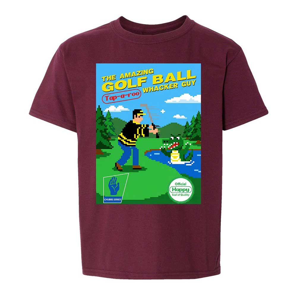 Kids T-Shirt - P7UWPBVG - Maroon - 14