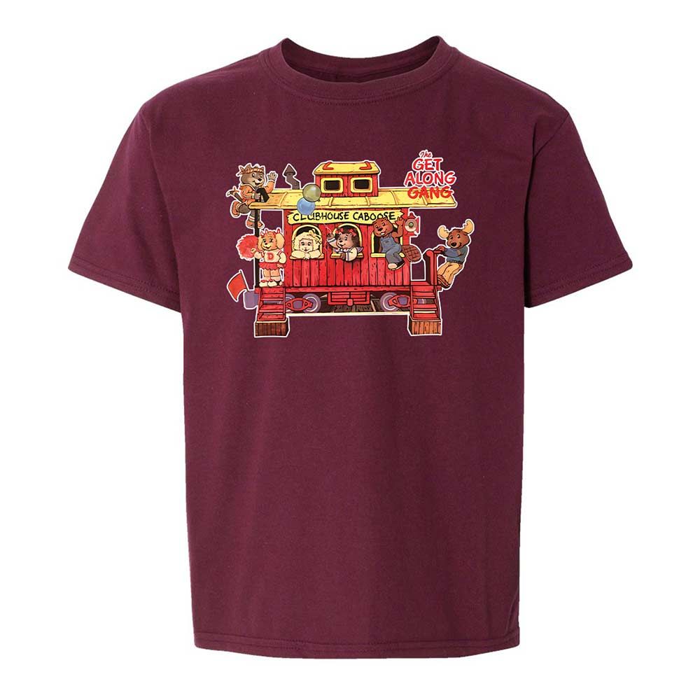 Kids T-Shirt - GHLS9JDF - Maroon - 14