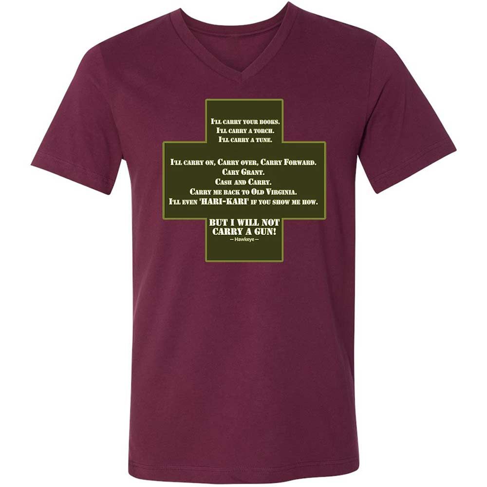 I Will Not Carry a Gun - Maroon - 14