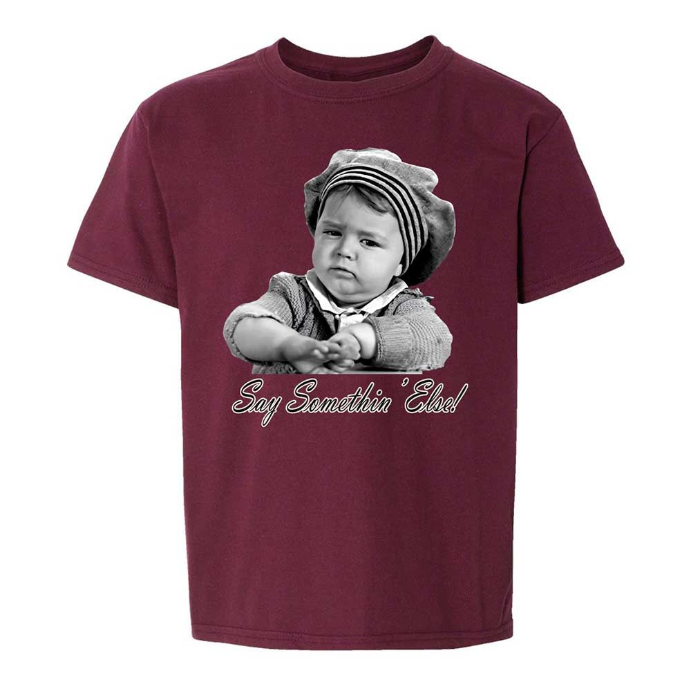Kids T-Shirt - Q7ASVKCJ - Maroon - 14