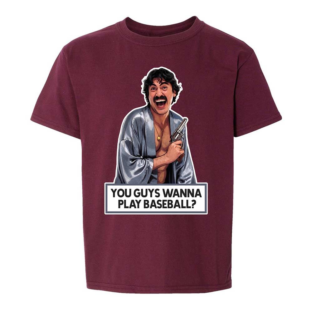 Kids T-Shirt - ZEB9VHL6 - Maroon - 14