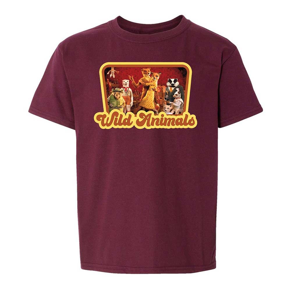 Wild Animals - Maroon - 14