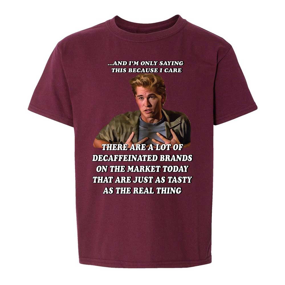 Kids T-Shirt - BHJL1YPZ - Maroon - 14