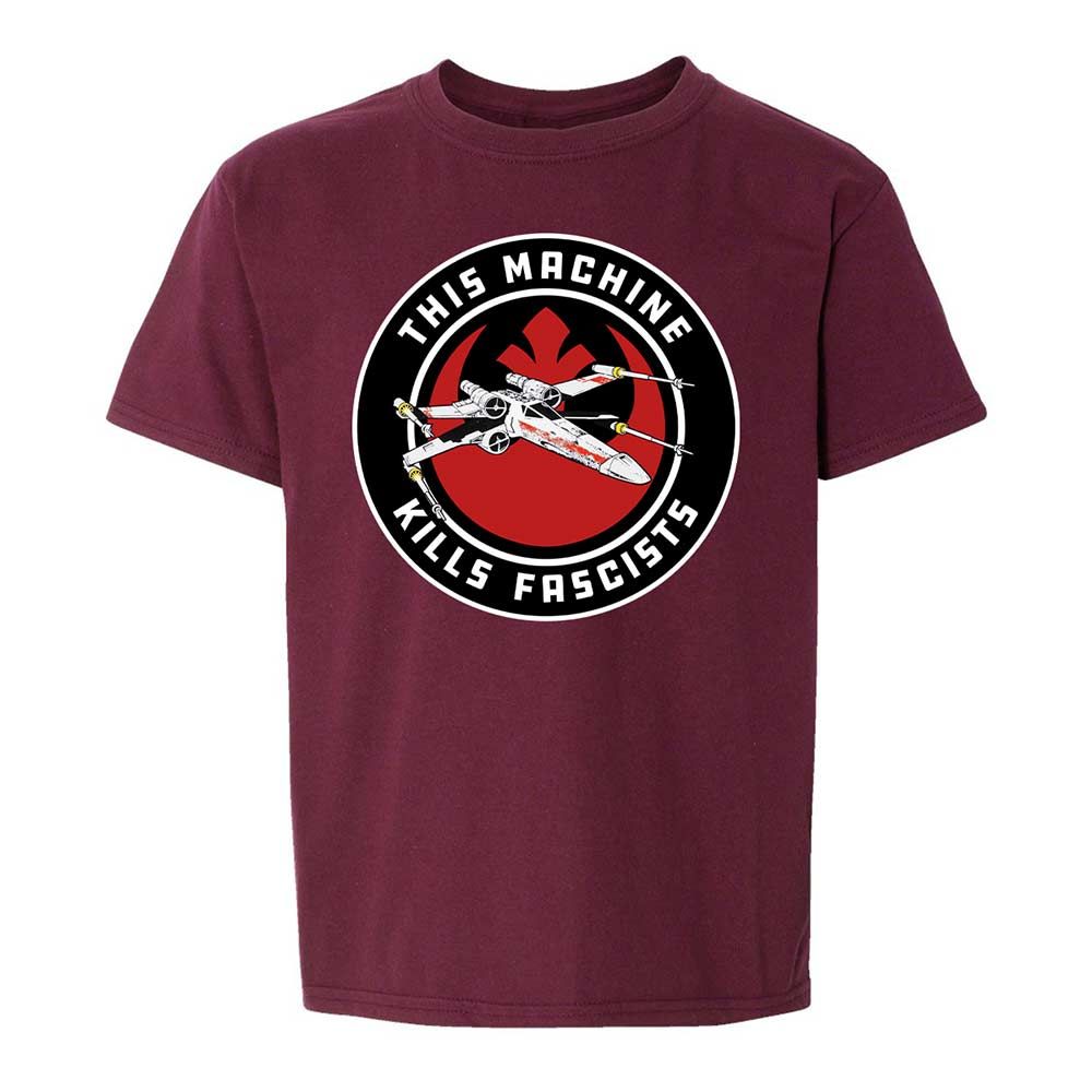 This Machine Kills Fascists - Maroon - 14
