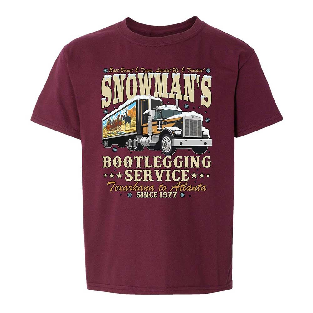 Snowman's Bootlegging Service - Maroon - 14
