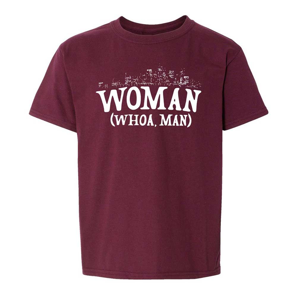 Woman - Whoa, Man - Maroon - 14