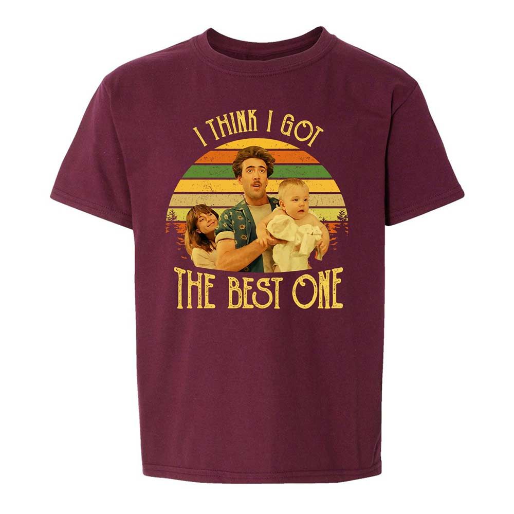 Kids T-Shirt - MXJDDB5X - Maroon - 14