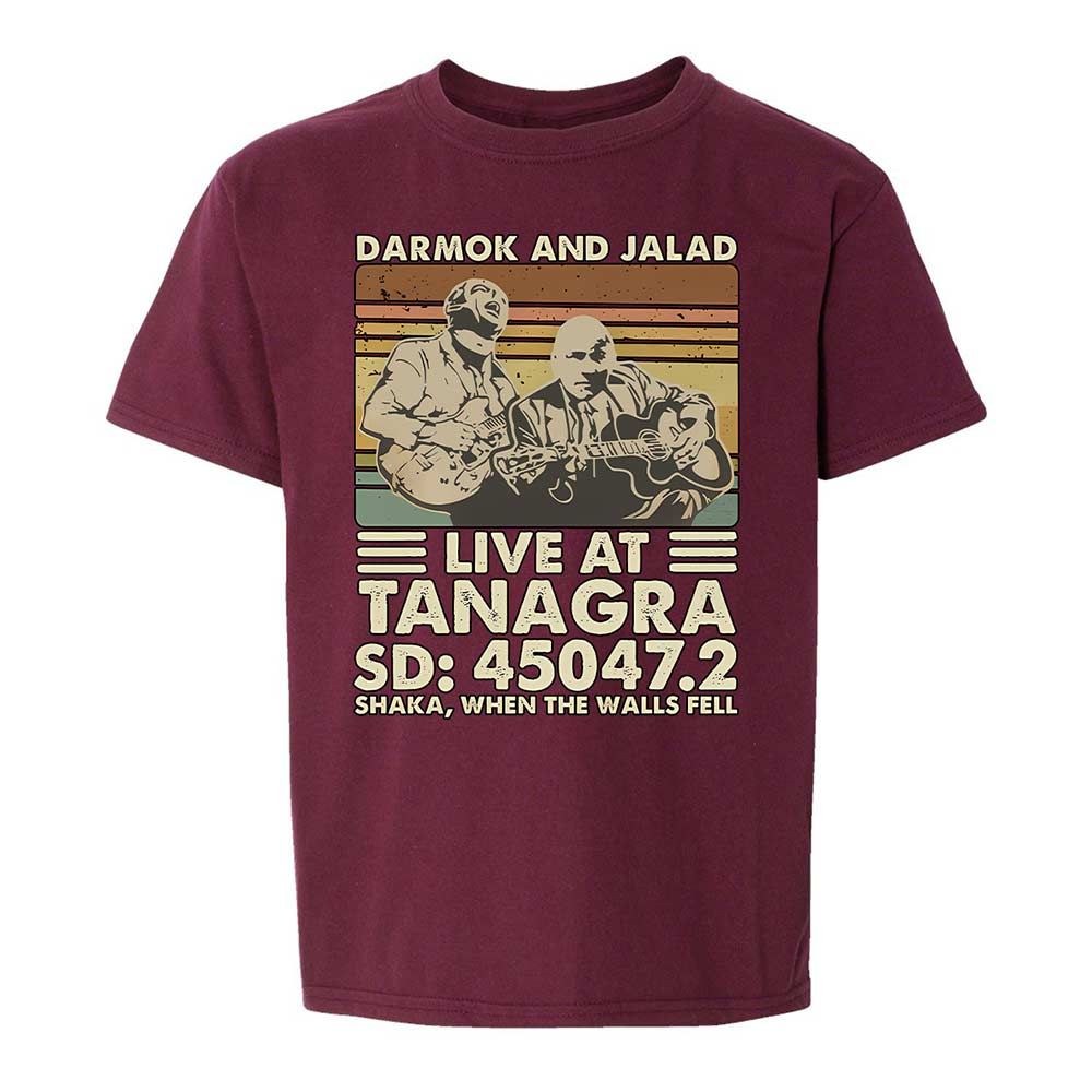 Kids T-Shirt - SYZWA7G2 - Maroon - 14