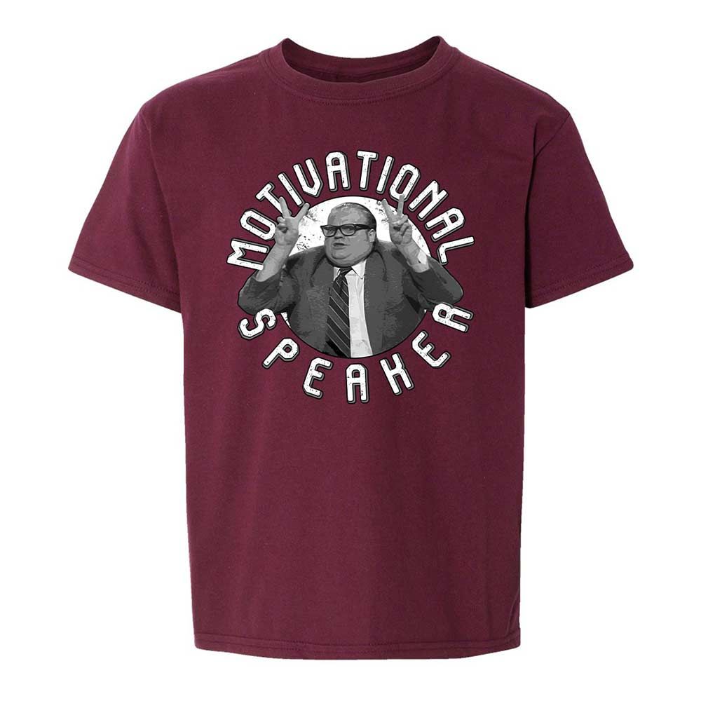 Motivational Speaker - Maroon - 14