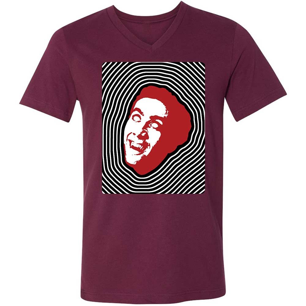Psychedelic Nicolas Cage - Maroon - 14
