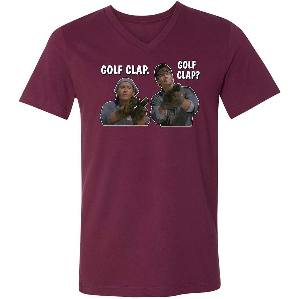 Unisex V-Neck T-Shirt - WNBZ648A - Maroon - 14