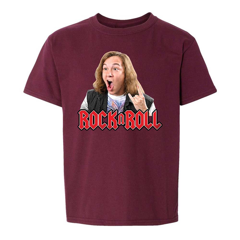Kids T-Shirt - QB32TG87 - Maroon - 14