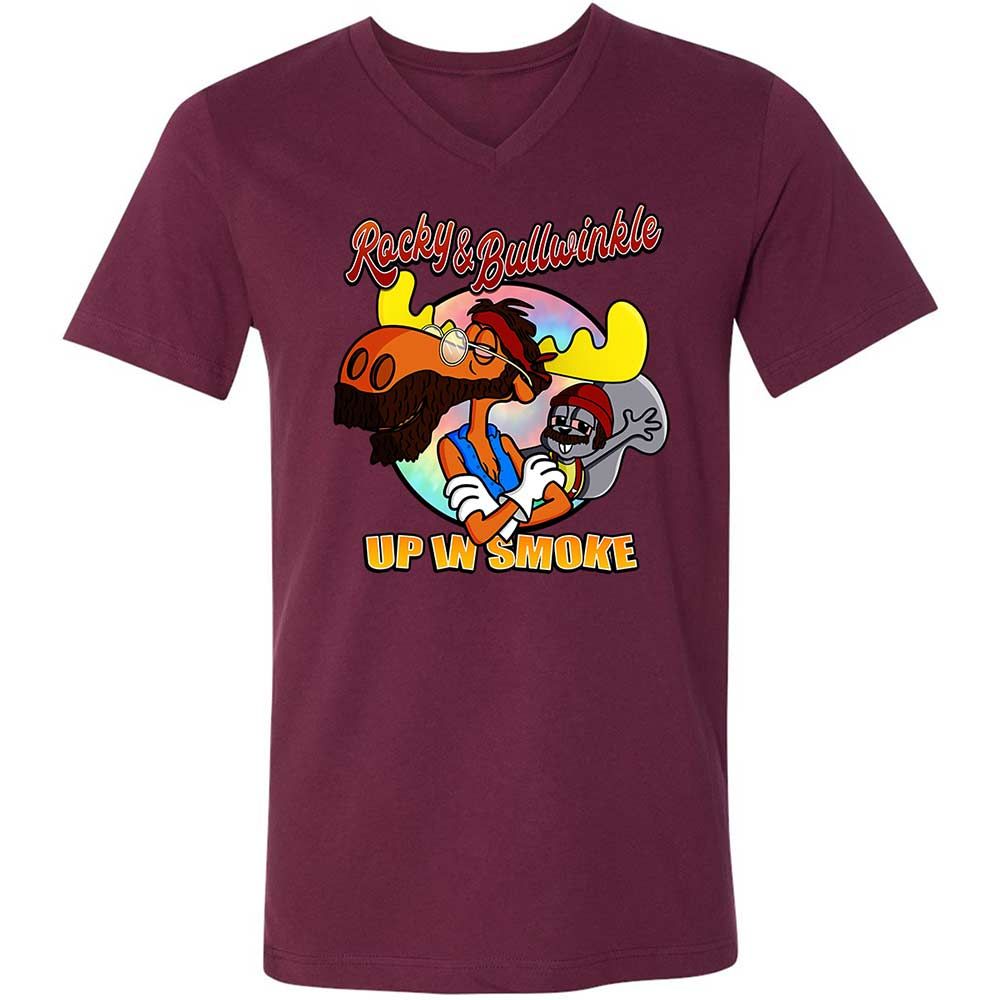 Funny Up In Smoke - Maroon - 14