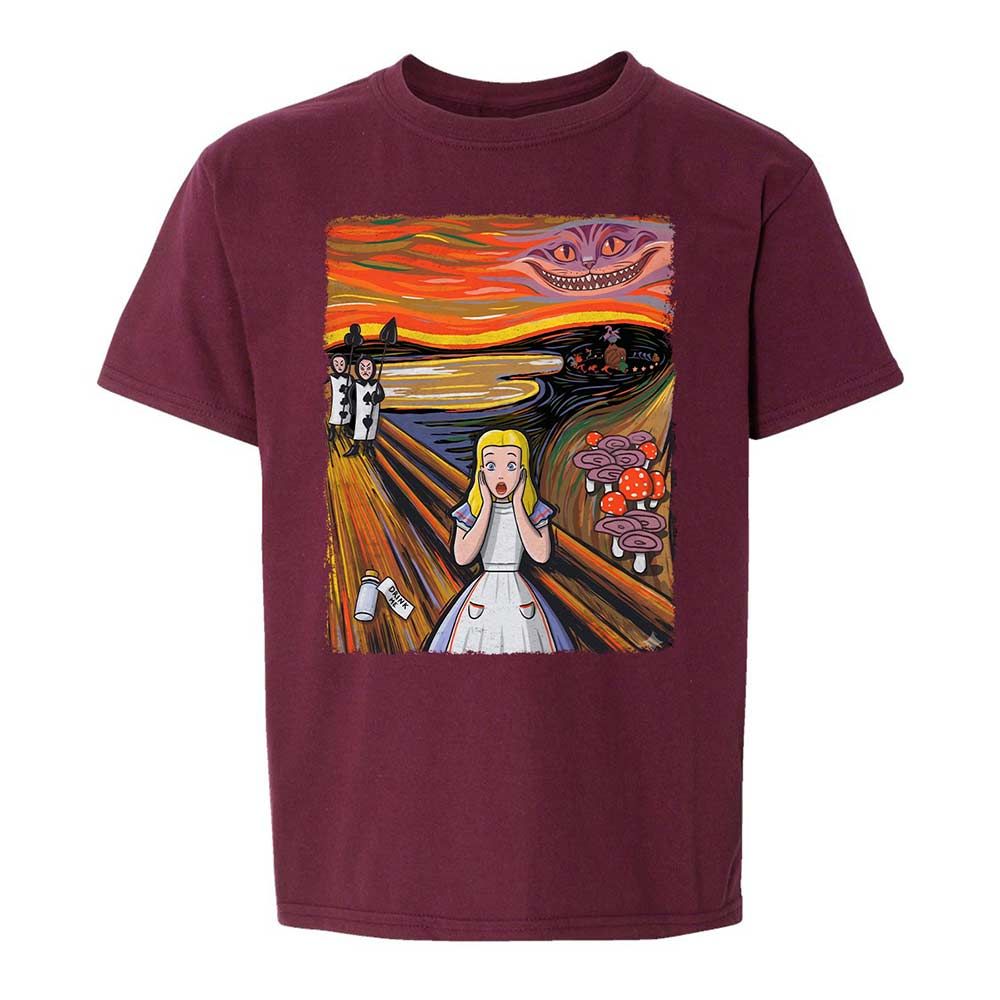Alice in Screamland - Maroon - 14