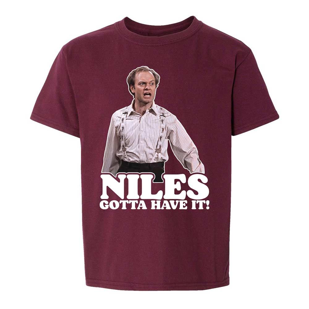 Niles Gotta Have It - Maroon - 14
