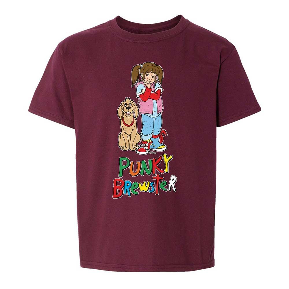 Kids T-Shirt - PDA2ZPPD - Maroon - 14