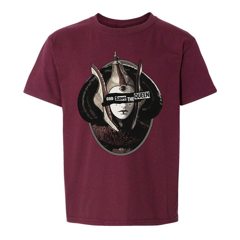 Kids T-Shirt - NAPG256A - Maroon - 14