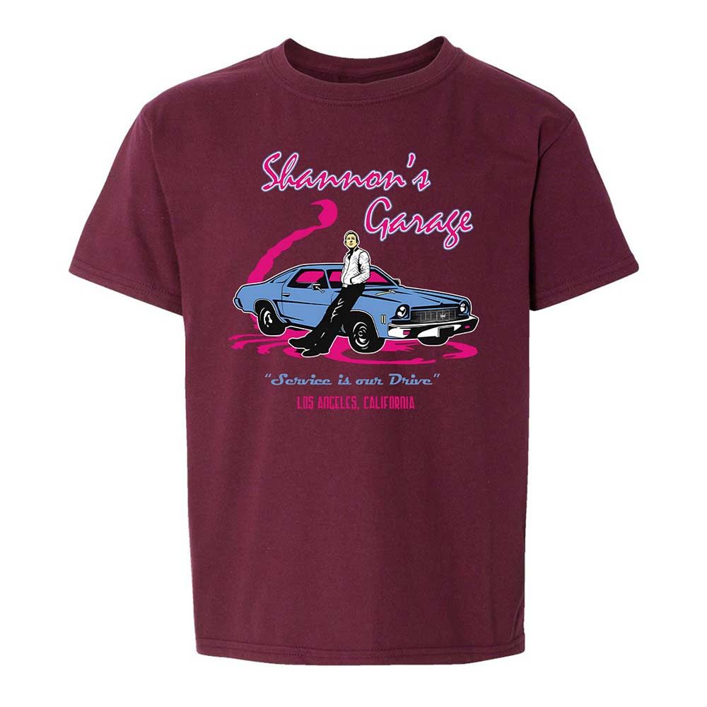 Shannon's Garage - Maroon - 14