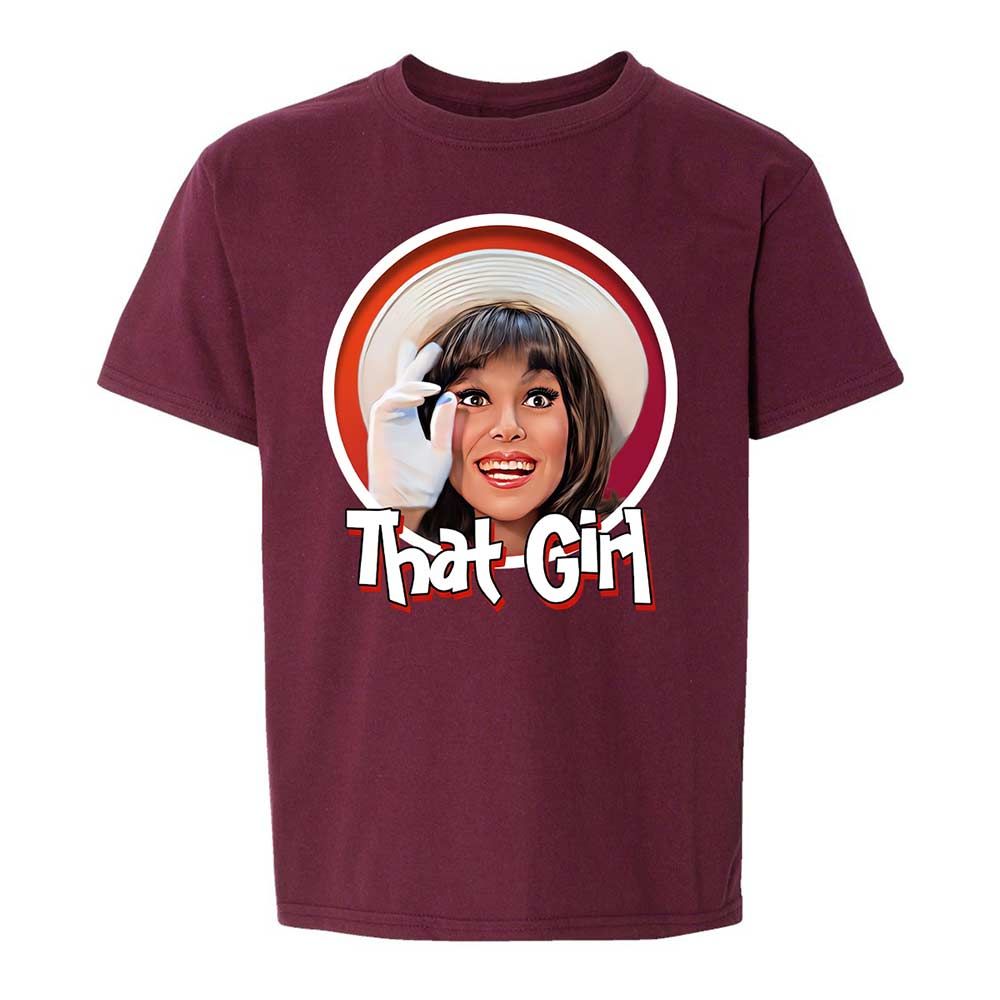 Kids T-Shirt - WZAH5A1M - Maroon - 14