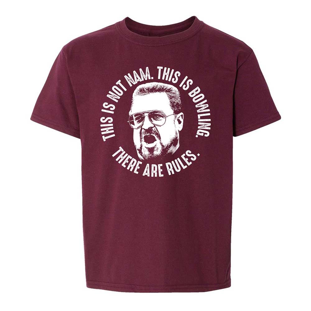 Kids T-Shirt - 1W6TW5VH - Maroon - 14