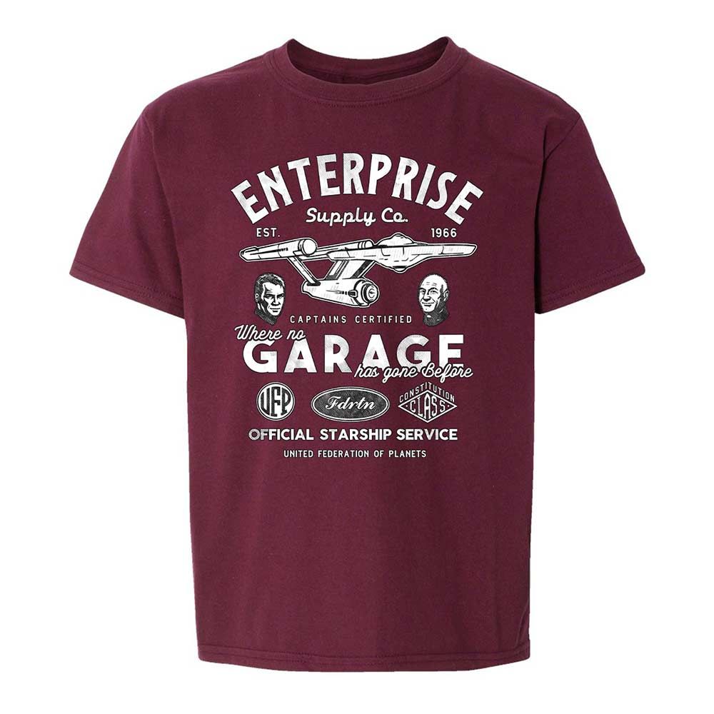 Kids T-Shirt - UAC66889 - Maroon - 14