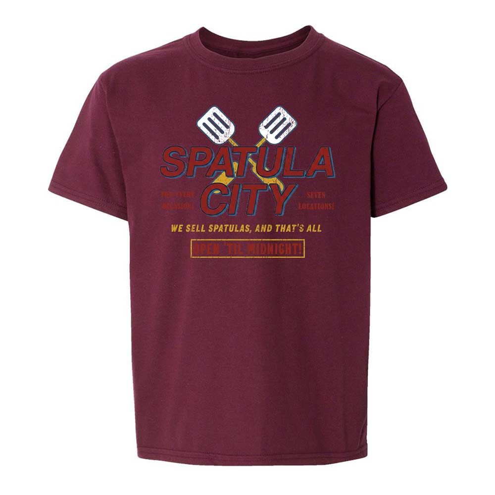 Kids T-Shirt - LSKY52DM - Maroon - 14