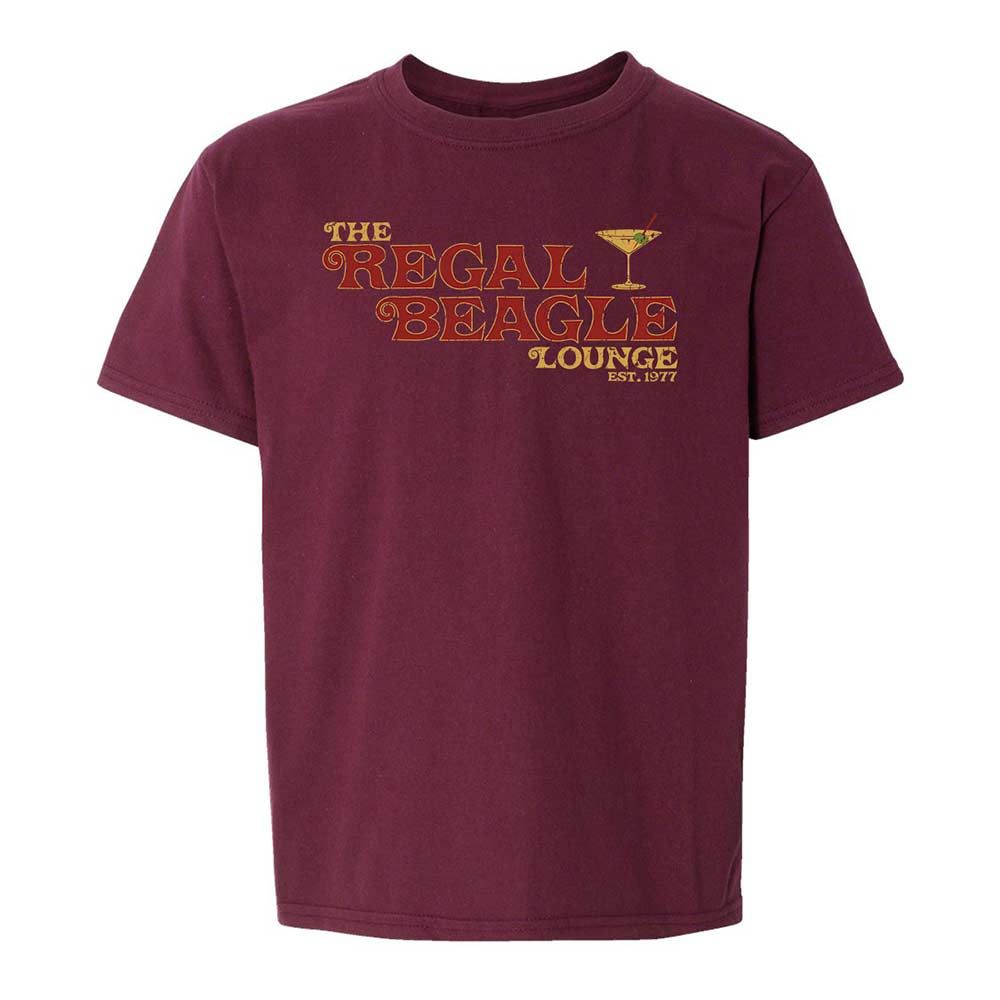 Kids T-Shirt - 6XHTWW5J - Maroon - 14