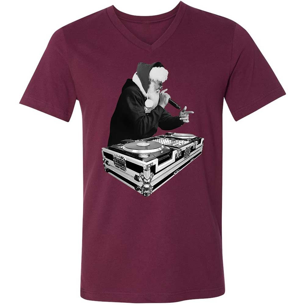 Dj Santa Claus - Maroon - 14