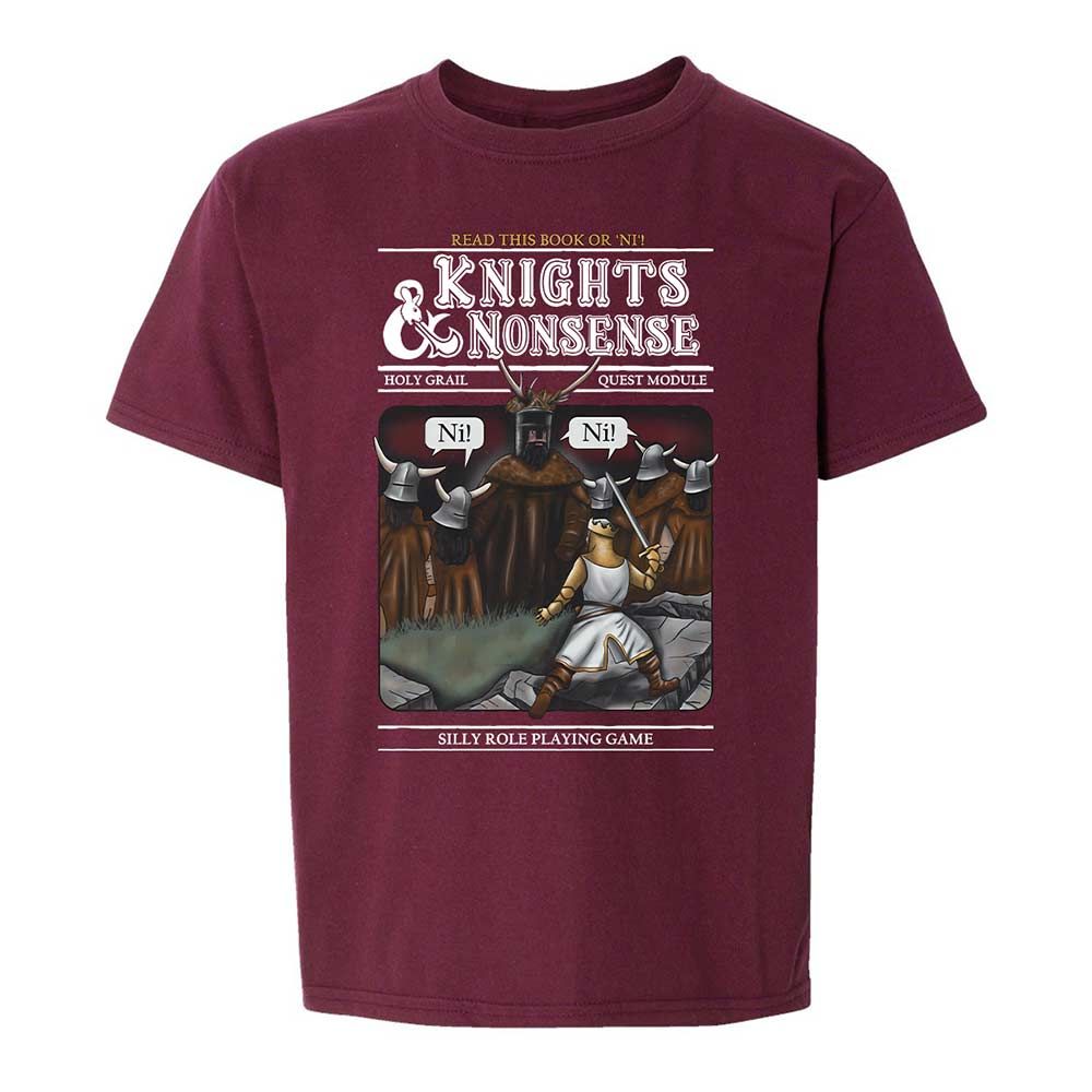 Kids T-Shirt - Z7ZM28ZQ - Maroon - 14