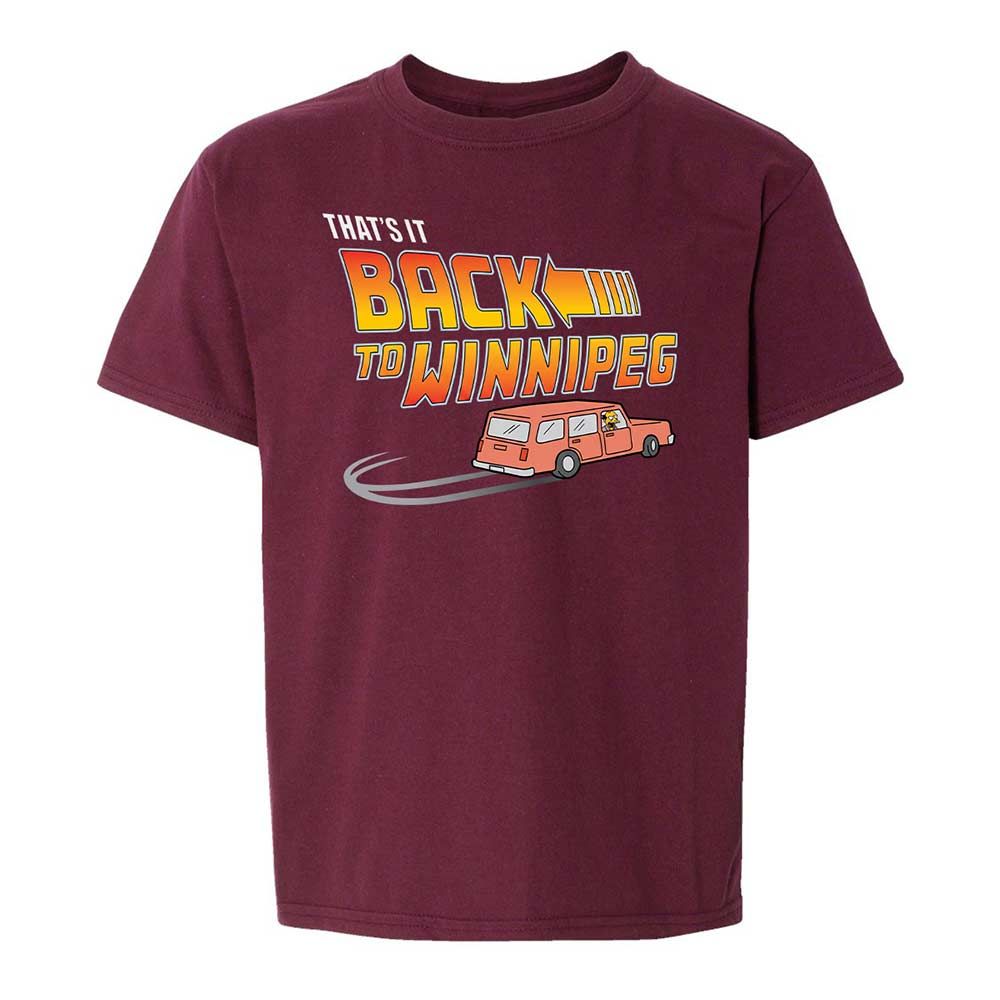 Kids T-Shirt - MQ2LTZH9 - Maroon - 14
