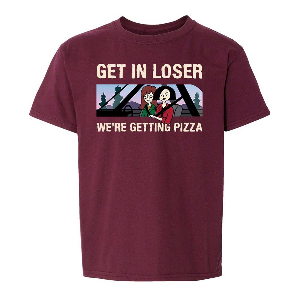 Kids T-Shirt - LTM5K3ML - Maroon - 14