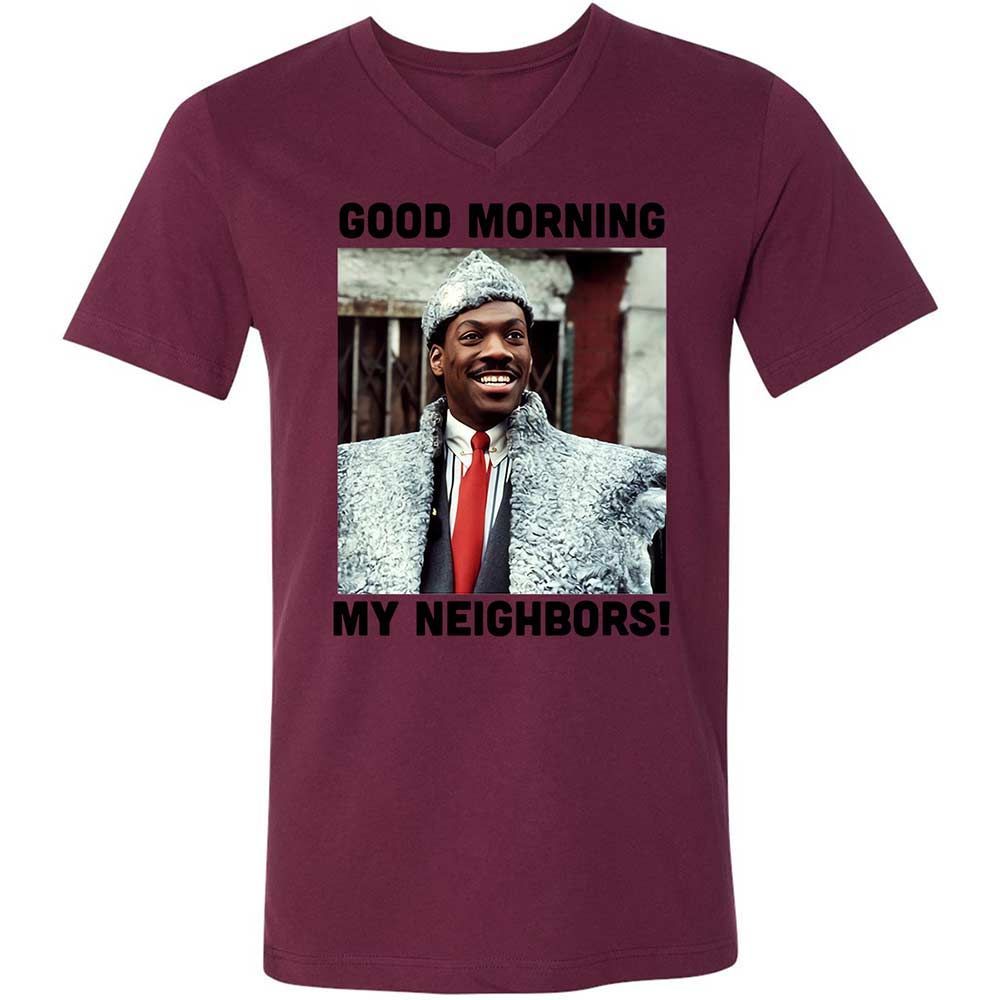Good Morning My Neighbors - Maroon - 14