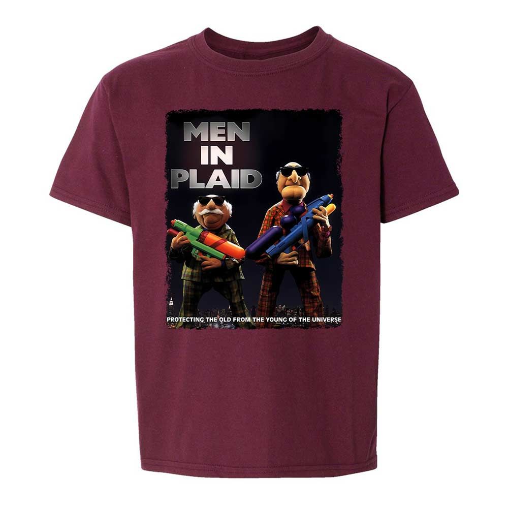 Men in Plaid - Maroon - 14