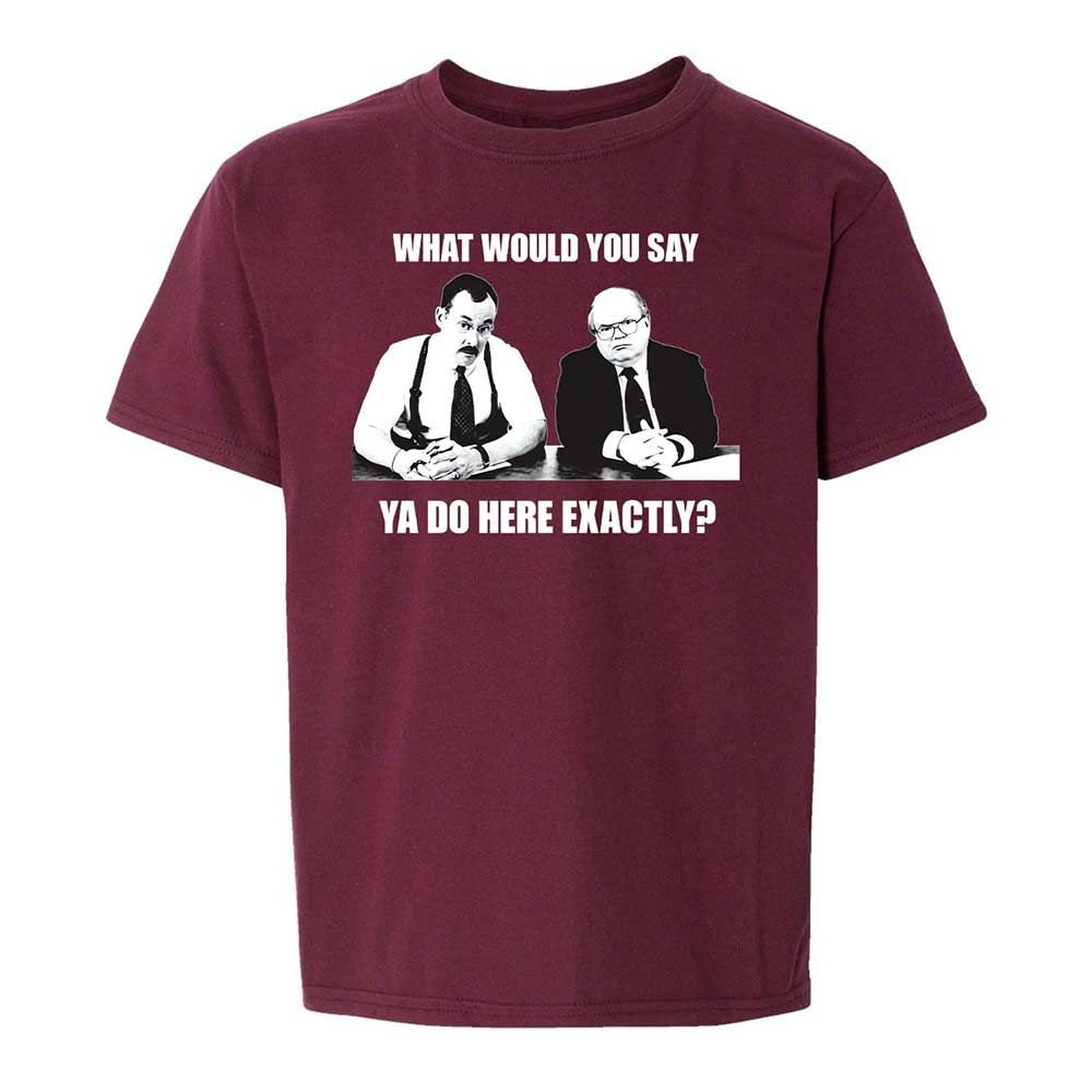 Kids T-Shirt - DJ5EYQLE - Maroon - 14