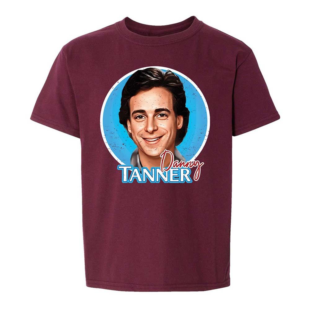 Kids T-Shirt - CR6E2WV7 - Maroon - 14